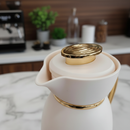 Garrafa Térmica JadeLux® + BRINDE Conjunto de 6 Xícaras Porcelana