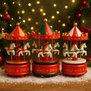 Decoração de Natal Carrossel Musical