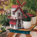 Decoração de Natal Moinho Vila de MDF