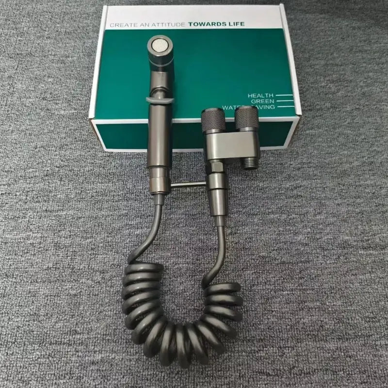 Ducha Higiênica para Banheiro Kit Completo com Registro Duplo