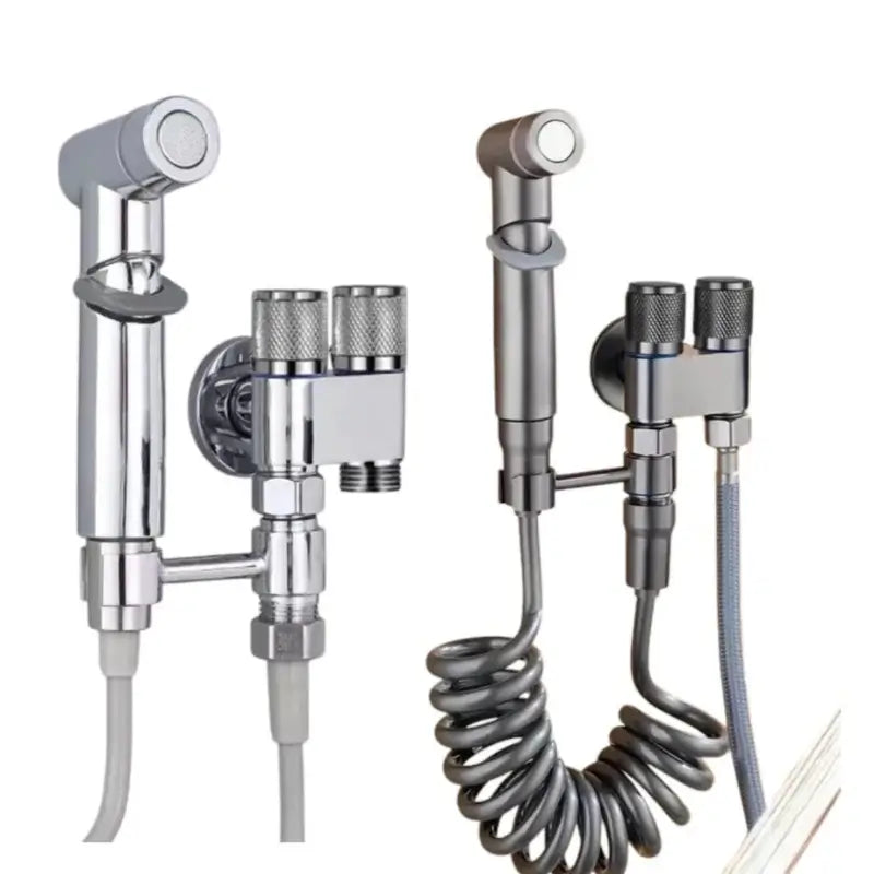 Ducha Higiênica para Banheiro Kit Completo com Registro Duplo