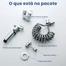 Ducha Higiênica para Banheiro Kit Completo com Registro Duplo