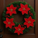 Enfeite de Natal Guirlanda 38cm