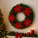 Enfeite de Natal Guirlanda 38cm