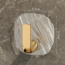 Gancho Adesivo Premium 4 Unidades para Toalhas e Acessórios