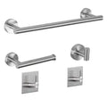 Kit Acessórios para Banheiro em Aço inoxidável 5 Peças