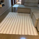 Tapete Listrado para Sala em Algodão 150x300cm