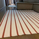 Tapete Listrado para Sala em Algodão 150x300cm