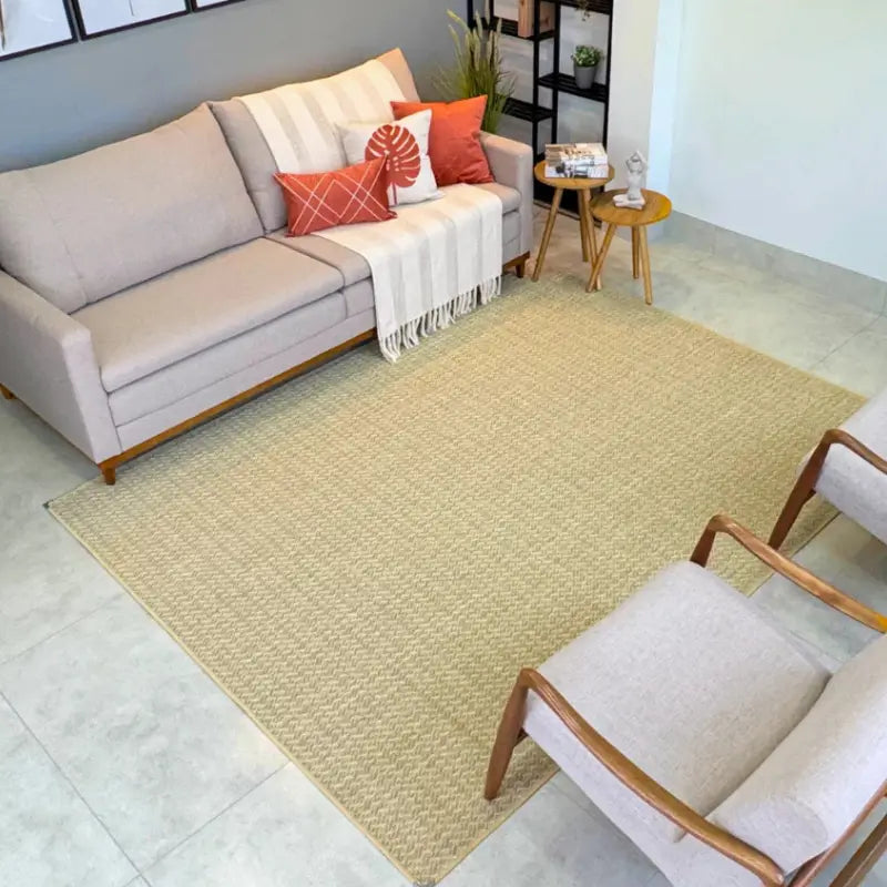 Tapete Sisal para Sala Antiderrapante 150x200cm