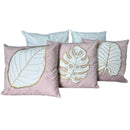 Conjunto 5 Capas de Almofada Bordada Boho Chic