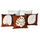 Conjunto 5 Capas de Almofada Bordada Boho Chic