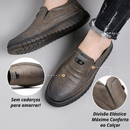 Mocassim Masculino de Couro - Crossyt (Compre 1 Leve 2)
