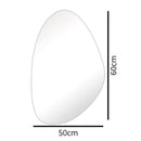 Espelho para Banheiro Orgânico com LED bivolt