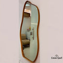 Espelho Grande Orgânico com Moldura 150x60cm