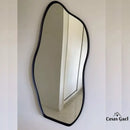 Espelho Grande Orgânico com Moldura 150x60cm