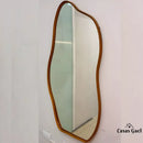 Espelho Grande Orgânico com Moldura 150x60cm