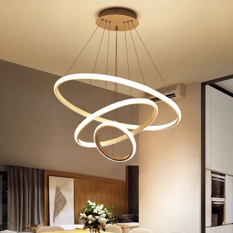 Lustre Para Sala e Quarto Moderno LED Bivolt